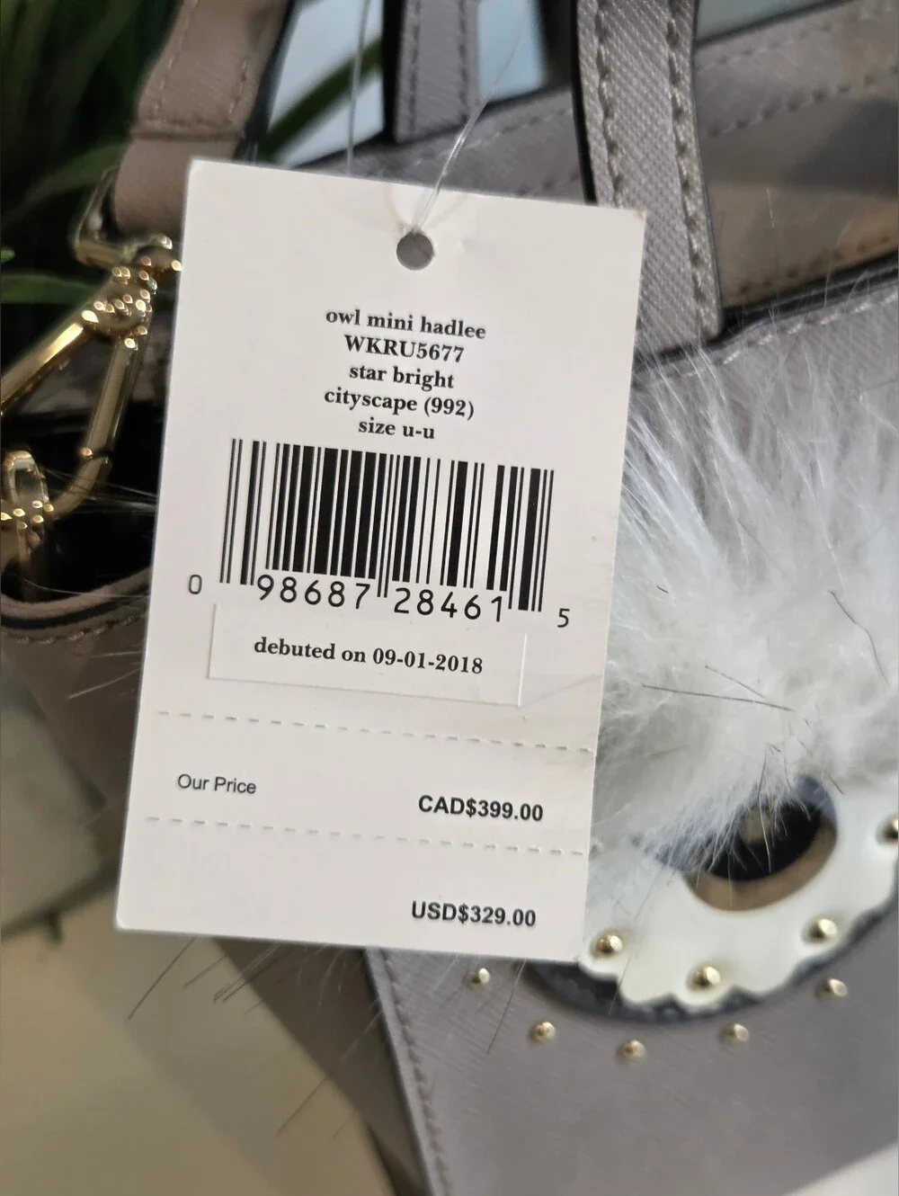 Kate Spade Owl Mini Hadlee Crossbody - Picture 6 of 6